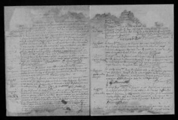 9 vues Registre paroissial. Baptêmes, sépultures (septembre-novembre 1730) ; baptêmes, mariages, sépultures (1731)