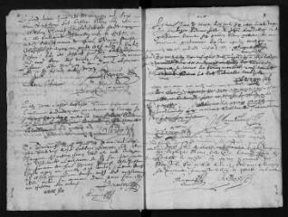 206 vues Registre paroissial des Baptêmes (janvier 1631 à septembre 1648)