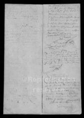 115 vues Registre paroissial. Baptêmes (1608-1628) ; mariages, sépultures (1633-1694)