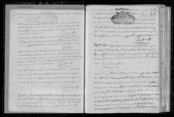 204 vues Registre paroissial des baptêmes, maraiages, sépultures (1711-1732)