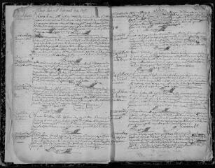 145 vues Registre paroissial des baptêmes, maraiages, sépultures (novembre 1715-novembre 1777)