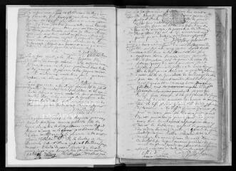 103 vues Registre paroissial des baptêmes, mariages, sépultures (1724 - février 1730)