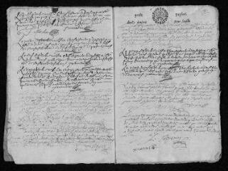 19 vues Registre paroissial. Baptêmes, mariages, sépultures (mars 1677-octobre 1679)