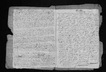 19 vues Registre paroissial. Baptêmes, sépultures (novembre-décembre 1679) - Baptêmes, mariages, sépultures (1680-avril 1682)