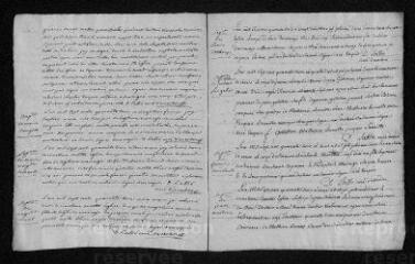 10 vues Registre paroissial. Baptêmes, mariages, sépultures (1743) - Baptêmes, sépultures (janvier 1744)