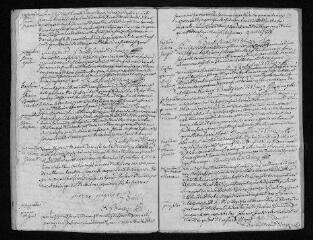 9 vues Registre paroissial. Baptêmes, mariages, sépultures (1779) - Baptêmes, sépultures (janvier-février 1780)
