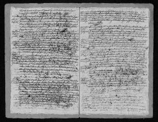 9 vues Registre paroissial. Baptêmes, mariages, sépultures (1784) - Mariage (janvier 1785)