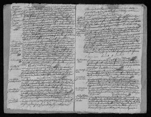 9 vues Registre paroissial. Baptêmes, mariages, sépultures (février-décembre 1785)