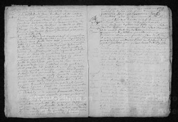 17 vues Registre paroissial. Baptêmes, sépultures (mai-décembre 1739) - Baptêmes, mariages, sépultures (1740-avril 1741)
