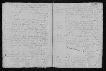 12 vues  - Registre paroissial. Baptêmes, mariages, sépultures (1781) - Sépulture (janvier 1782) (ouvre la visionneuse)