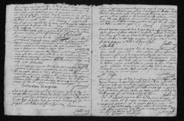 7 vues  - Registre paroissial. Sépultures (janvier-novembre 1753) (ouvre la visionneuse)