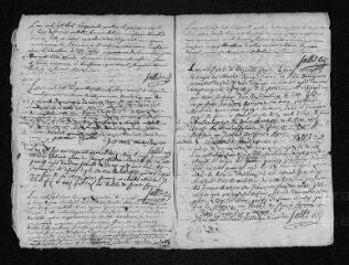 8 vues Registre paroissial. Sépultures (décembre 1753-janvier 1755)