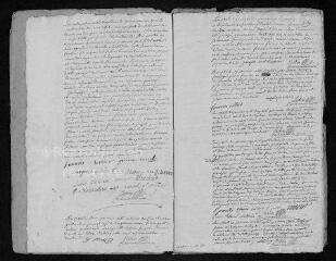17 vues Registre paroissial. Baptêmes, mariages, sépultures (1782-janvier 1783)