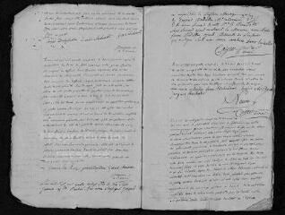 55 vues  - Registre paroissial. Baptêmes, mariages, sépultures (1790-avril 1791) (ouvre la visionneuse)