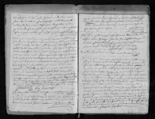 23 vues  - Registre paroissial. Baptêmes, mariages, sépultures (juin-décembre 1746) - Baptême (janvier 1747) (ouvre la visionneuse)