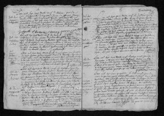 11 vues Registre paroissial. Baptêmes, mariages, sépultures (octobre 1738-janvier 1742)
