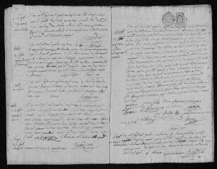 9 vues Registre paroissial. Baptêmes, mariages, sépultures (juillet-décembre 1791)