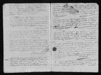 11 vues Registre paroissial. Baptêmes, mariages, sépultures (1696) - Baptême (janvier 1697)