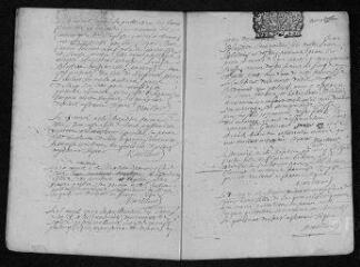 13 vues Registre paroissial. Baptêmes, mariages, sépultures (1701-janvier 1702)