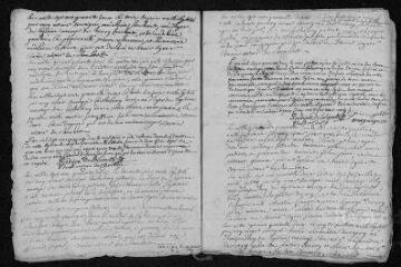 10 vues  - Registre paroissial. Baptêmes, mariages, sépultures (1742-janvier 1743) (ouvre la visionneuse)