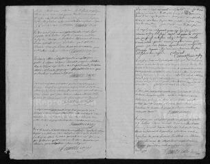 13 vues Registre paroissial. Baptêmes, mariages, sépultures (1787) - Sépultures (janvier 1788)
