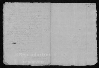 5 vues Registre paroissial. Baptêmes, mariages, sépultures (mars-décembre 1739)