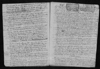15 vues Registre paroissial. Baptêmes, mariages, sépultures (février 1704-mai 1705)
