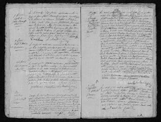 13 vues Registre paroissial. Baptêmes, mariages, sépultures (1790) - Baptêmes (janvier 1791)