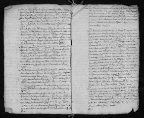 10 vues  - Registre paroissial. Baptêmes, mariages, sépultures (avril 1737-février 1738) (ouvre la visionneuse)
