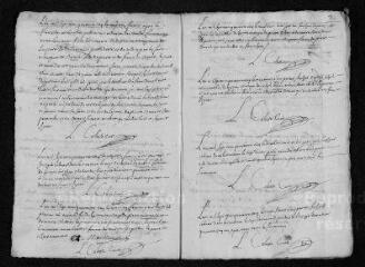 13 vues  - Registre paroissial. Baptêmes, mariages, sépultures (1745) - Baptême (janvier 1746) (ouvre la visionneuse)