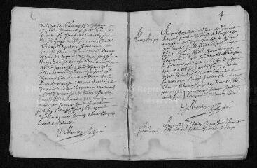 24 vues Registre paroissial. Baptêmes, mariages, sépultures (janvier-juillet 1671)