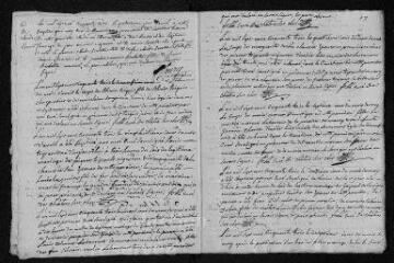 13 vues Registre paroissial. Baptêmes, mariages, sépultures (février-décembre 1753)