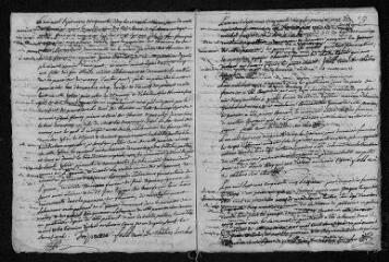 15 vues Registre paroissial. Baptêmes, mariages, sépultures (novembre 1754-décembre 1755)