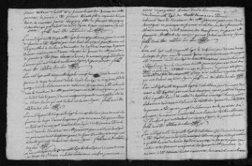 17 vues Registre paroissial. Baptêmes, mariages, sépultures (1757-1758) - Baptêmes, mariages (janvier-février 1759)