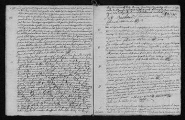 16 vues Registre paroissial. Baptêmes, mariages, sépultures (février 1759-décembre 1760)