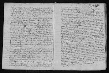 13 vues Registre paroissial.Baptêmes, mariages, sépultures (mars 1705-juin 1706)
