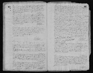 15 vues  - Registre paroissial. Baptêmes, mariages, sépultures (1781) - Baptême (janvier 1782) (ouvre la visionneuse)