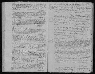 15 vues Registre paroissial. Baptêmes, mariages, sépultures (1785) - Baptêmes, sépultures (janvier 1786)