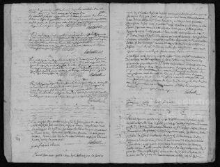 15 vues Registre paroissial. Baptêmes, mariages, sépultures (1786) - Mariage (janvier 1787)