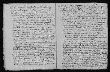8 vues Registre paroissial. Baptêmes, mariages (1750) - Baptême (janvier 1751)