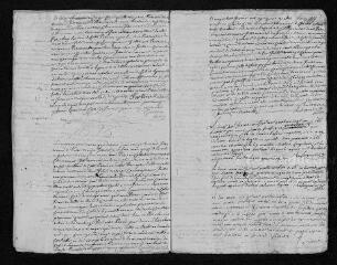 12 vues Registre paroissial. Baptêmes, mariages, sépultures (1781) - Mariages (janvier 1782)