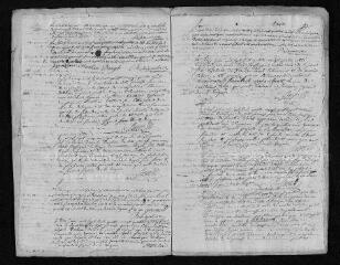 11 vues Registre paroissial. Baptêmes, mariages, sépultures (1784) - Sépulture (janvier 1785)
