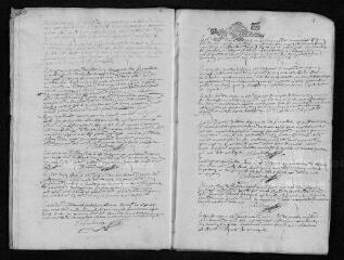 10 vues Registre paroissial. Baptêmes, mariages, sépultures (mars 1692-février 1693).
