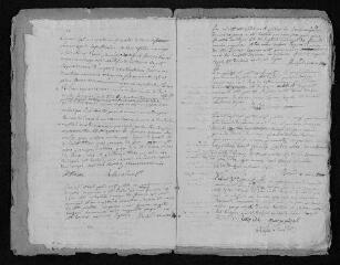 21 vues Registre paroissial. Sépulture (décembre 1783) - Baptêmes, mariages, sépultures (1784)