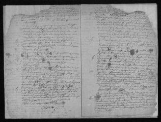 12 vues Registre paroissial. Baptêmes, mariages, sépultures (février-décembre 1673)