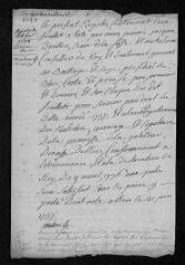 3 vues Registre paroissial. Baptêmes, sépultures (1737) - Baptêmes (janvier 1738)