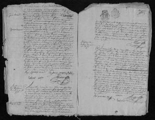 6 vues Registre paroissial. Baptêmes, sépultures (1792) - Baptêmes, mariages (janvier-février 1793)