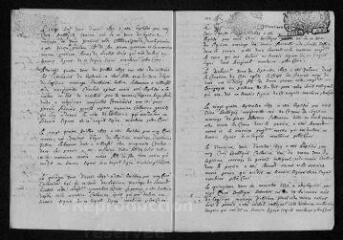 8 vues Registre paroissial. Baptêmes, mariages, sépultures (1699) - Mariages, sépultures (janvier 1700)