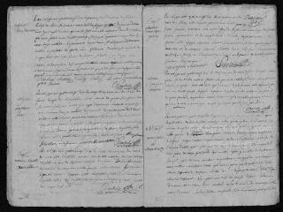11 vues Registre paroissial. Baptêmes, mariages, sépultures (1790) - Baptêmes (janvier-février 1791)