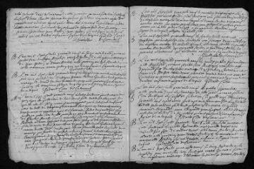 7 vues Registre paroissial. Baptêmes, sépultures (1748) - Baptêmes, mariages, sépultures (1749)